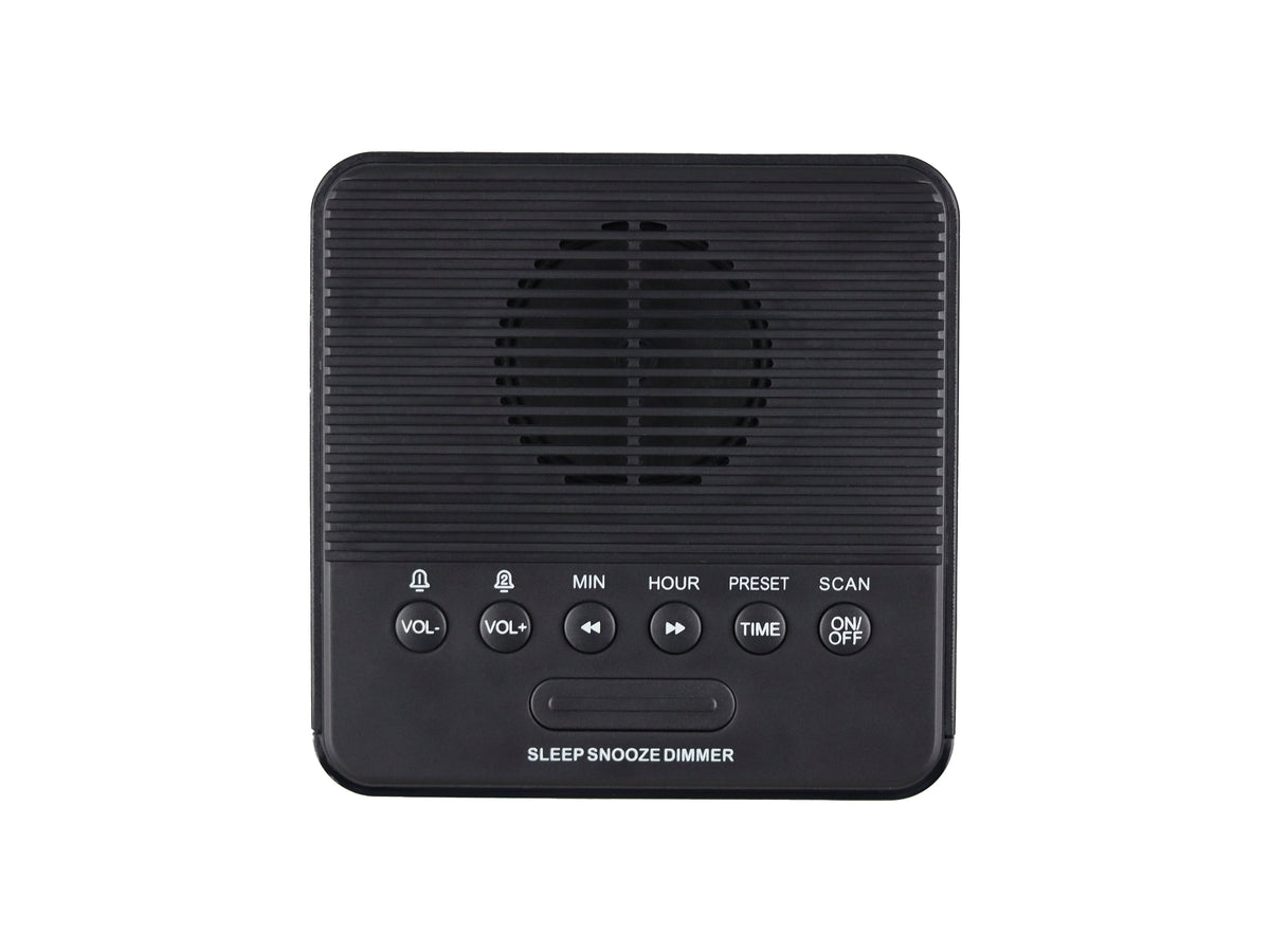 Radio Despertador con Alarma Digital con Radio FM