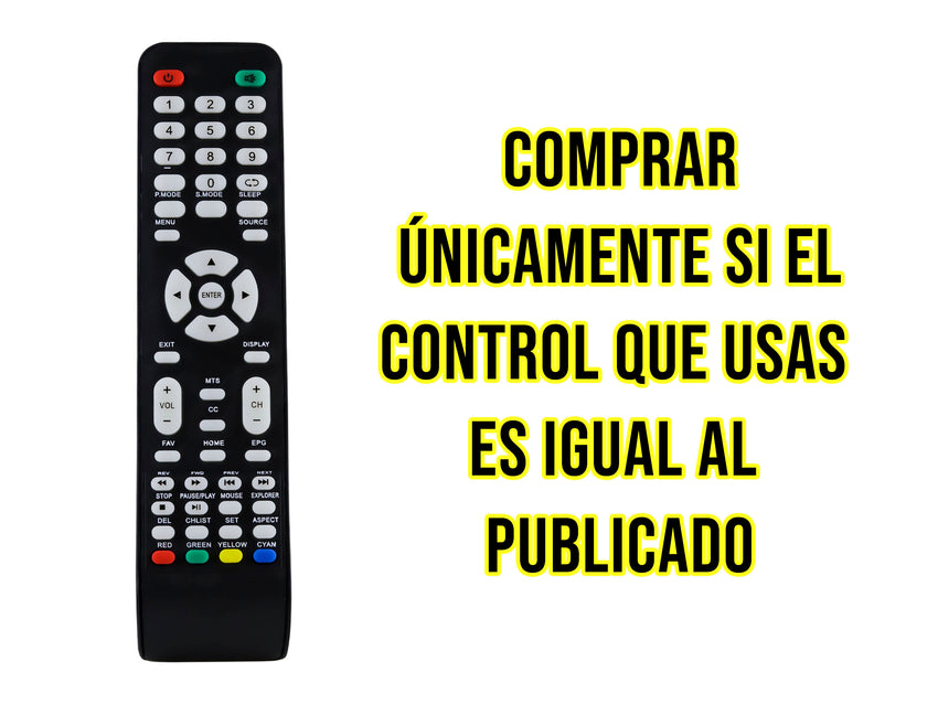 Control Para Atvio Smart TV