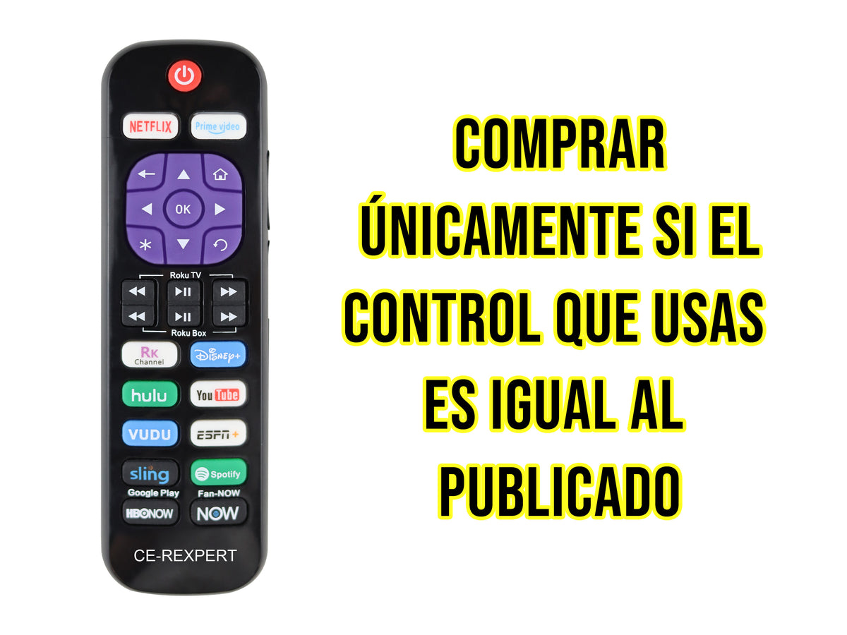 Control Remoto Universal Para Roku TV
