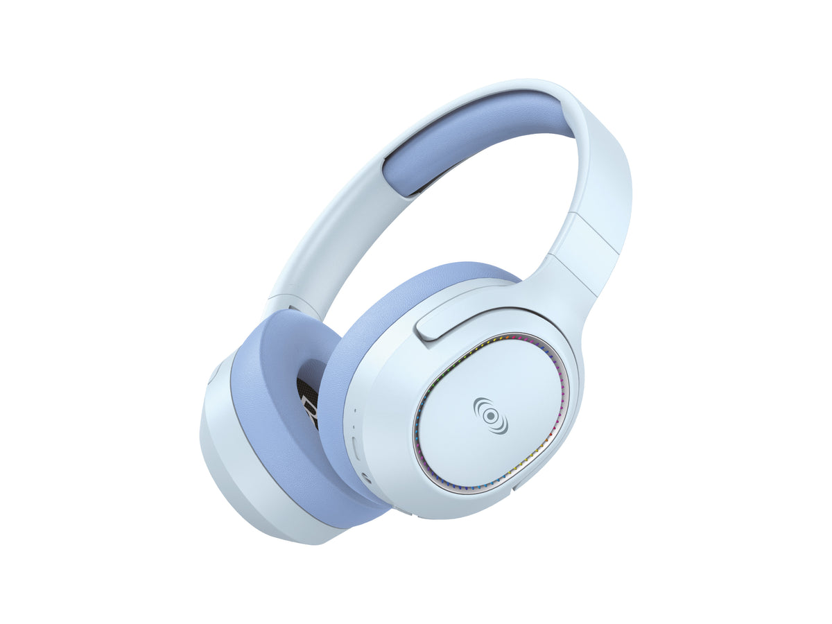 Audífonos Inalámbricos Bluetooth On-Ear 40 hrs, Luz RGB