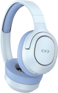 Audífonos Inalámbricos Bluetooth On-Ear 40 hrs, Luz RGB