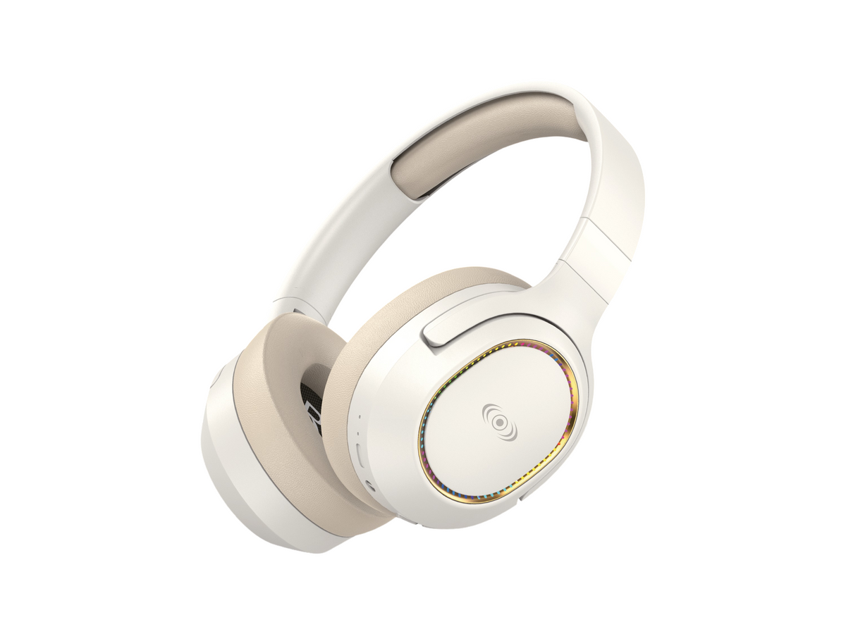 Audífonos Inalámbricos Bluetooth On-Ear 40 hrs, Luz RGB