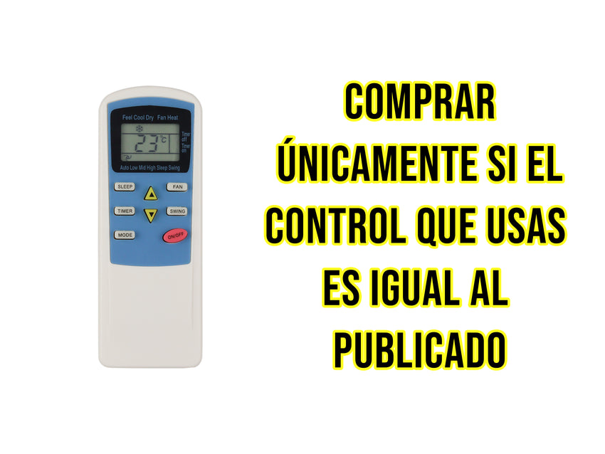 Control Para Freyven Aire Acondicionado