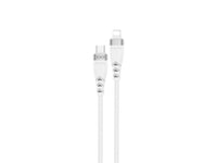 Cable USB Compatible con IPhone 1 Metro 60W 3A Reforzado - Blanco