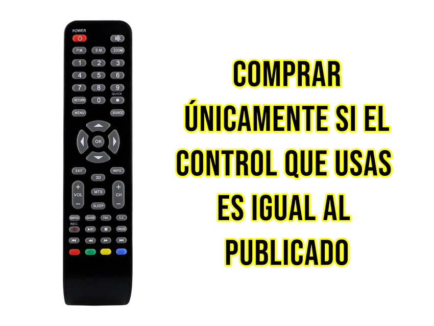 Control Para TLK Pantalla