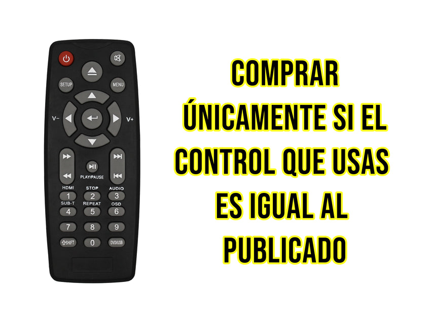 Control Para Atvio DVD