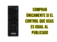 Control para SONY DVD