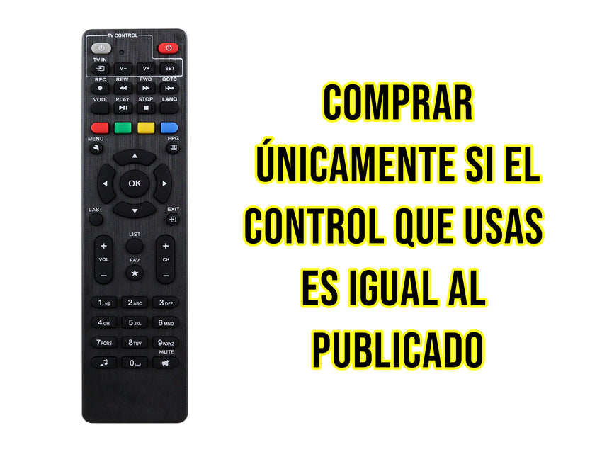 Control Para Star TV Satelital