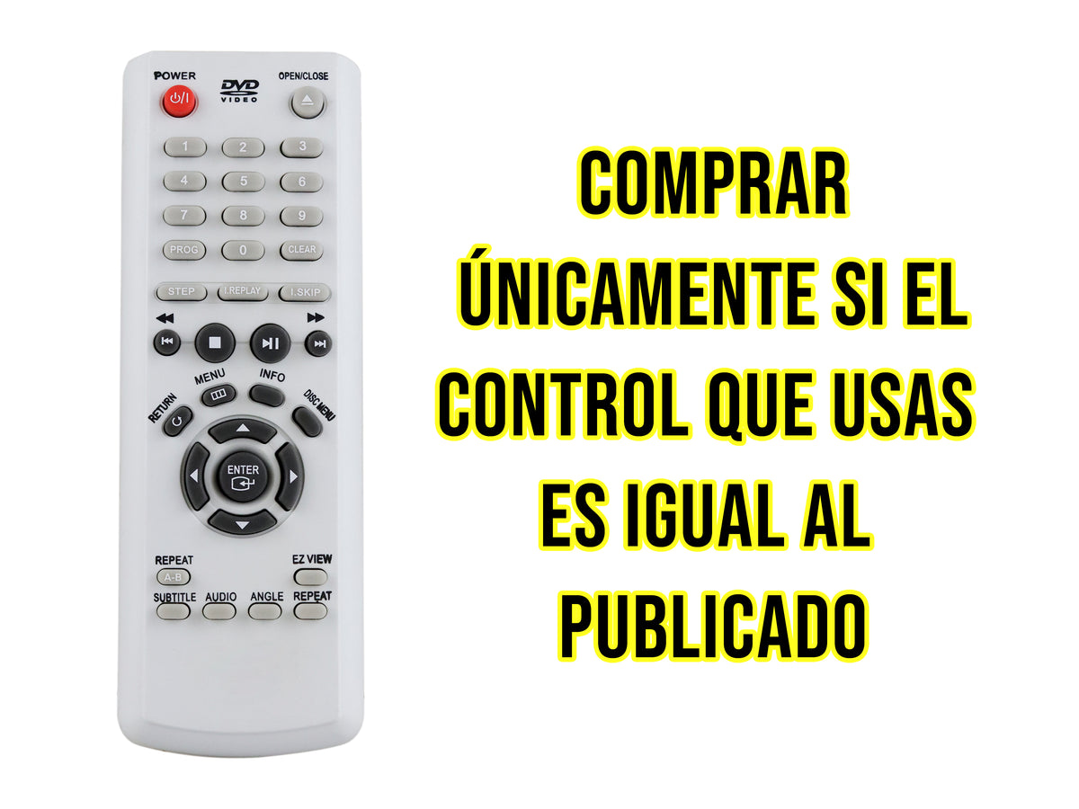 Control para Samsung DVD