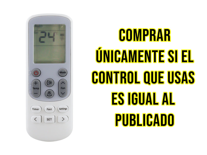 Control para Samsung Aire Acondicionado