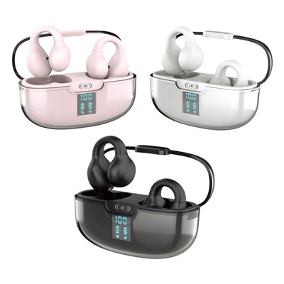 Audífonos Earclips Pro TWS – Control Táctil, Sonido Hi-Fi y Diseño Ergonómico Ultra Ligero