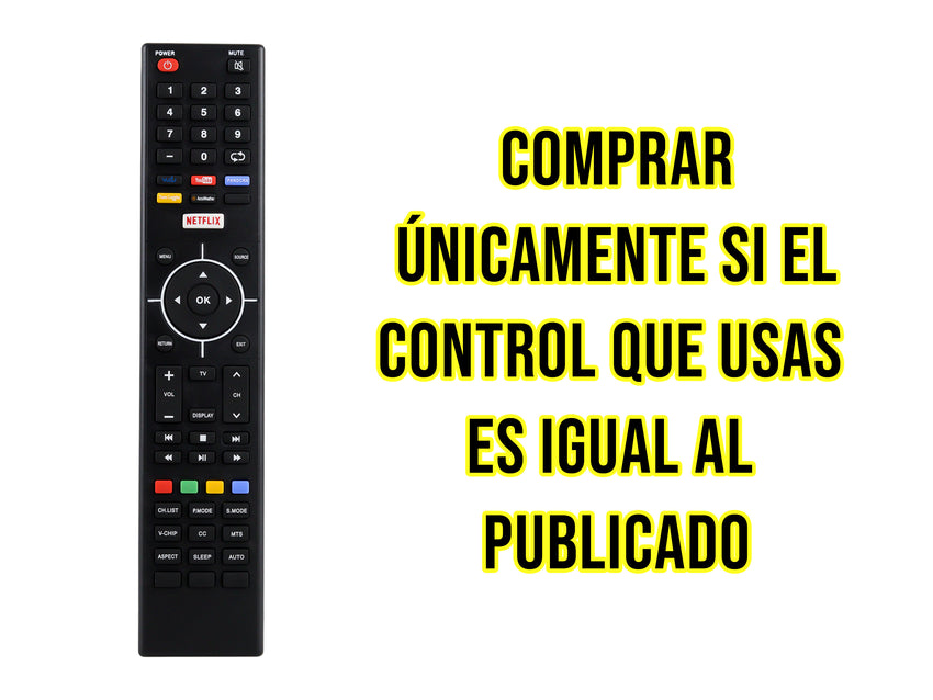 Control Para Seiki Smart TV