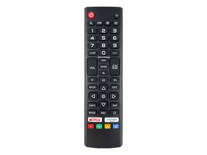 Control Compatible Con Sansui Smart TV Netflix Prime Video