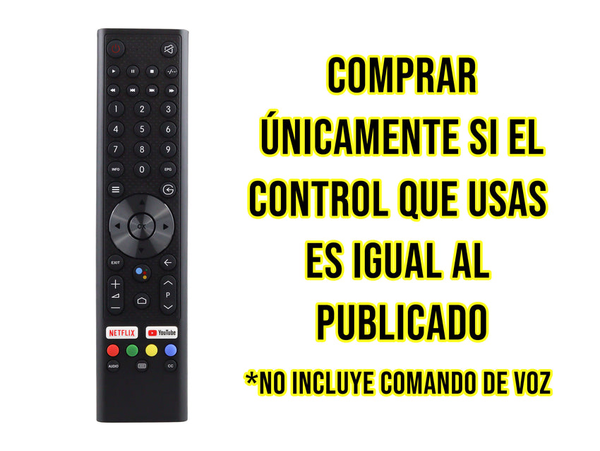 Control para Sansui 4K