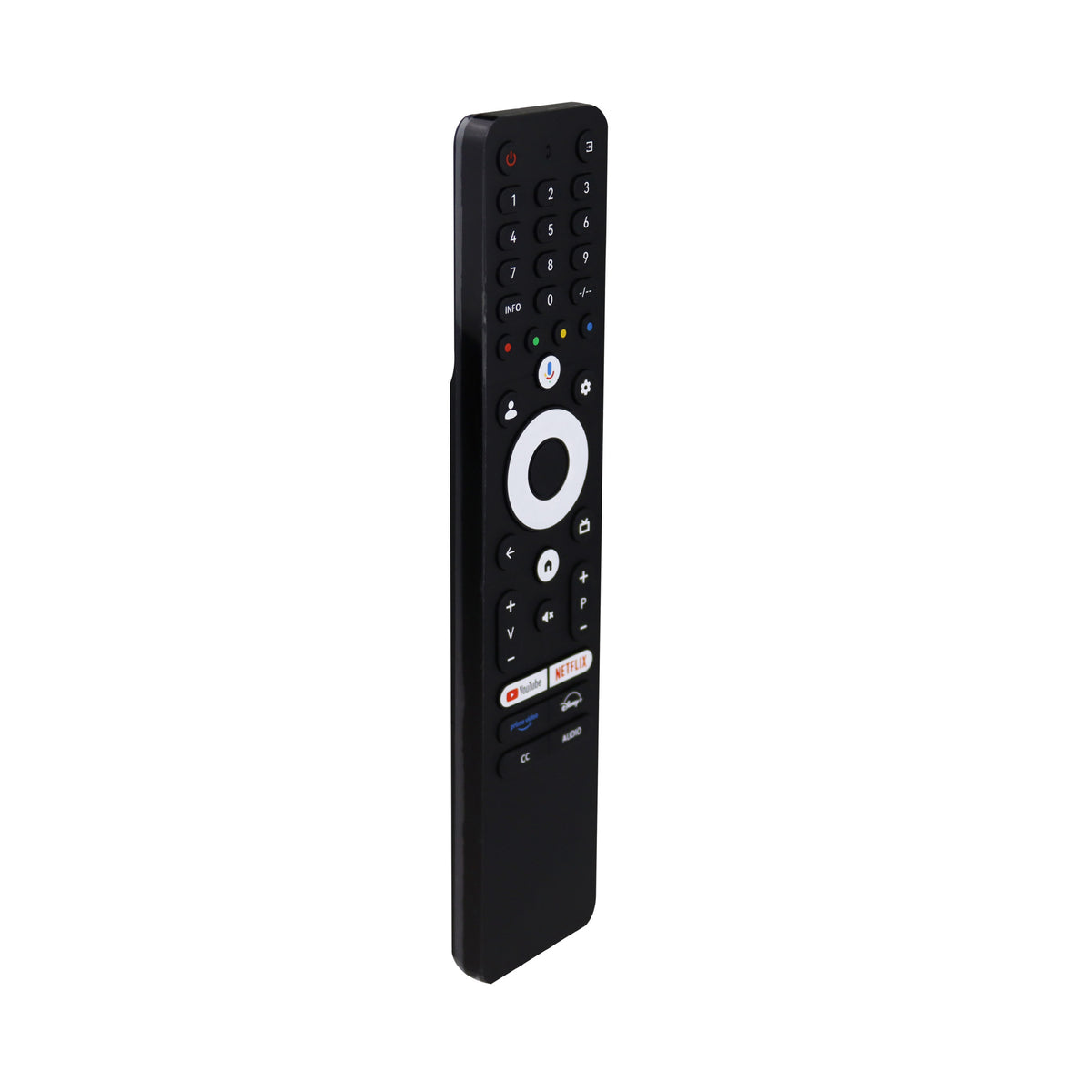 Control Remoto Compatible con Sansui Smart TV 4K  Repuesto Listo para Usar | Accesos Directos a Apps | Sin Comando de Voz