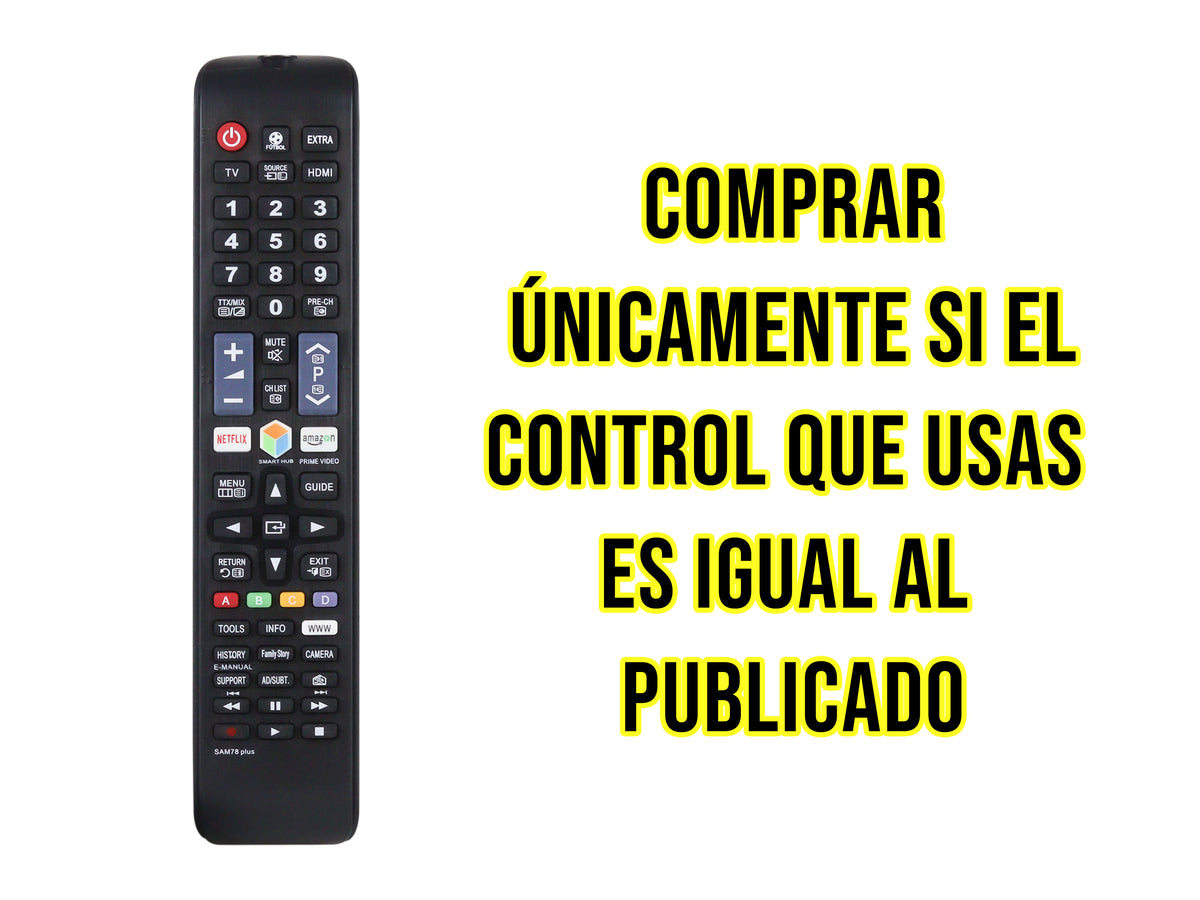 Control para Samsung Universal