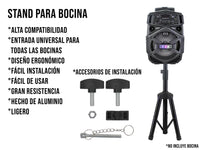 Tripié Universal Para Bocinas