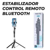 Selfie Stick Función 3 en 1 Tripié Estabilizador control remoto Bluetooth
