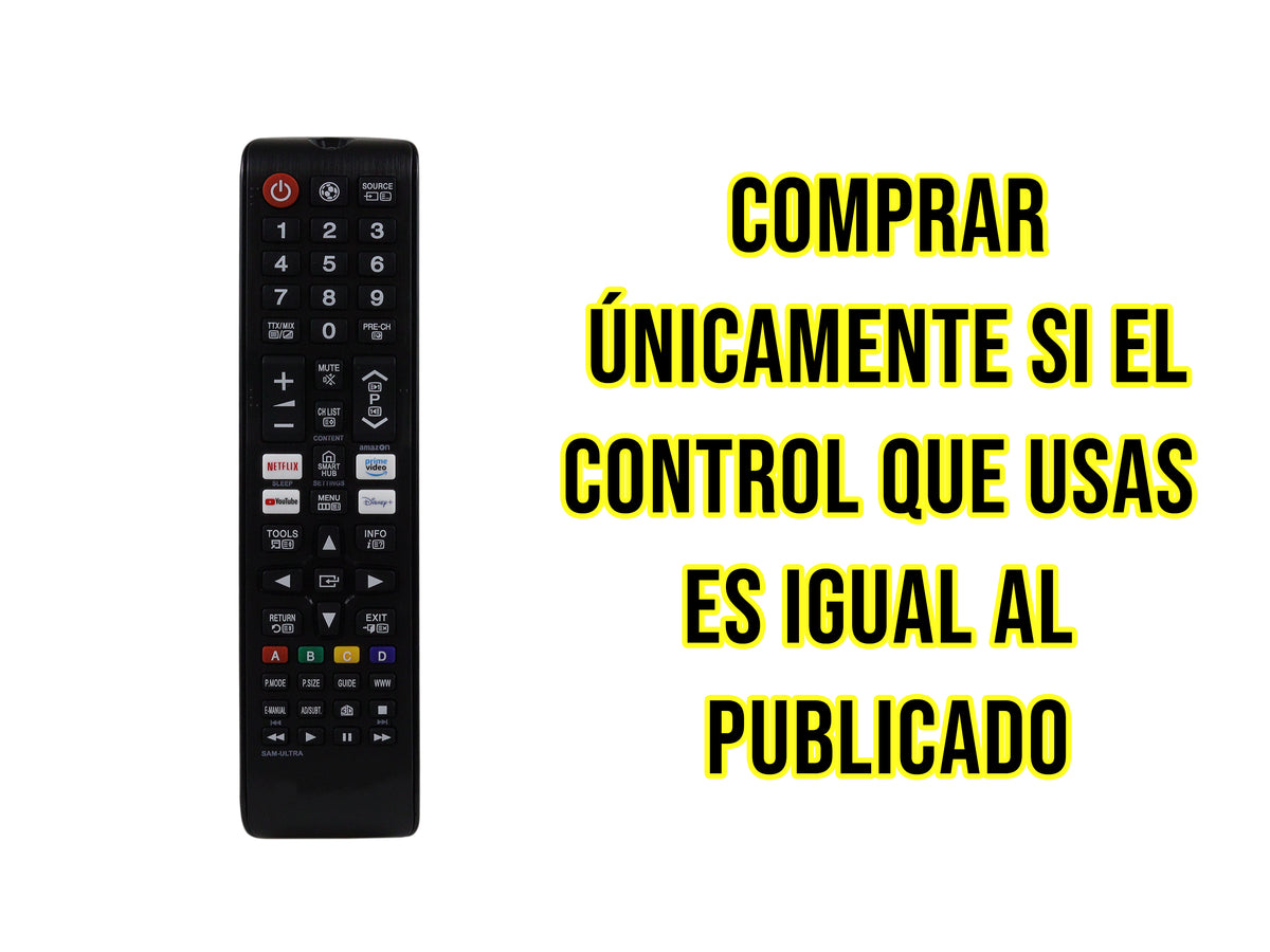 Control para Samsung Universal