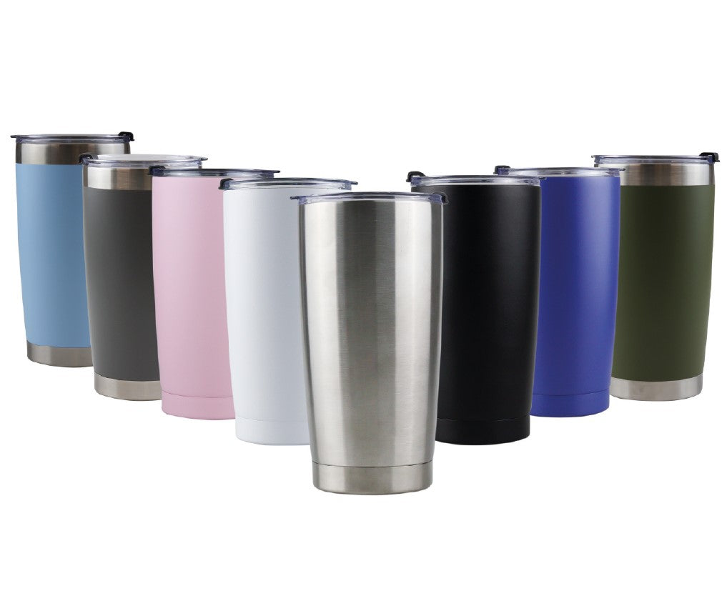 kit bocina portatil conexion bluetooth mas termo de acero 590ml.