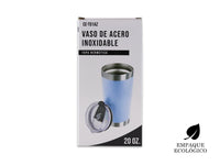 Termo Acero Inoxidable 590 ml - Azul cielo