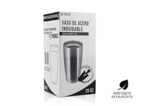 Termo Acero Inoxidable 590 ml - Plata