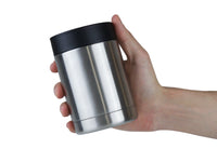 Porta Latas Acero Inoxidable Térmico 355 ml - Plata
