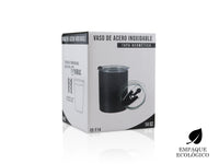 Vaso de Acero Inoxidable Térmico 415ML - Negro