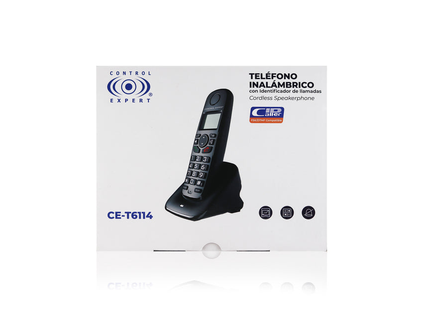 Teléfono Inalámbrico con ID caller y Base cargadora