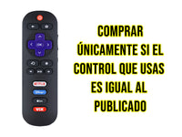 Control Para Sansui Roku Smart TV