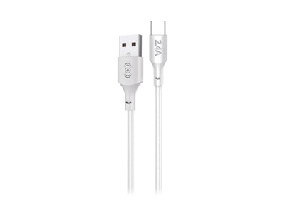 Cable USB a Tipo C Blanco