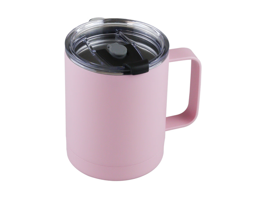 Taza Térmica de Acero Inoxidable 415 ml - Rosa