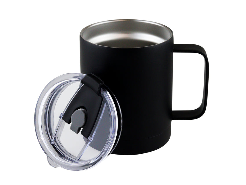 Taza Térmica de Acero Inoxidable 415 ml - Negro