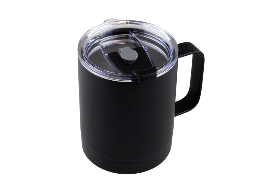 Taza Térmica de Acero Inoxidable 415 ml - Negro