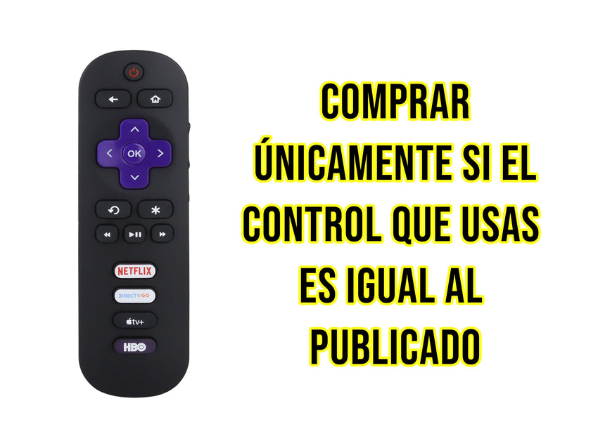 Control para TCL Smart Tv