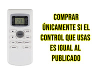 Control Para Daewoo Aire Acondicionado