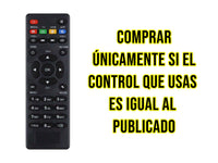 Control para Necnon Tv Box