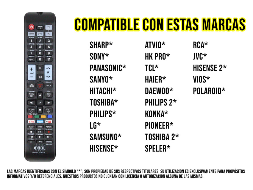 Control Universal TV/DVD/BR/SAT Premium