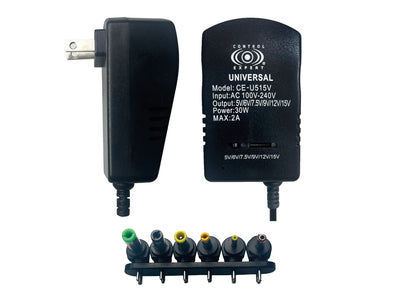 Cargador Universal 5 A 15V con 6 Puntas Intecambiables