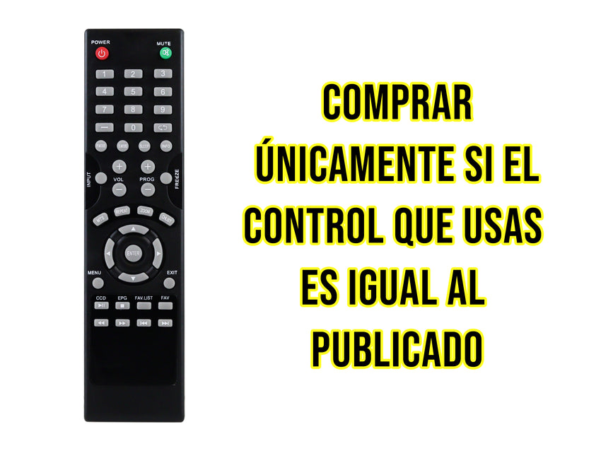 Control para Blu Sens Pantalla