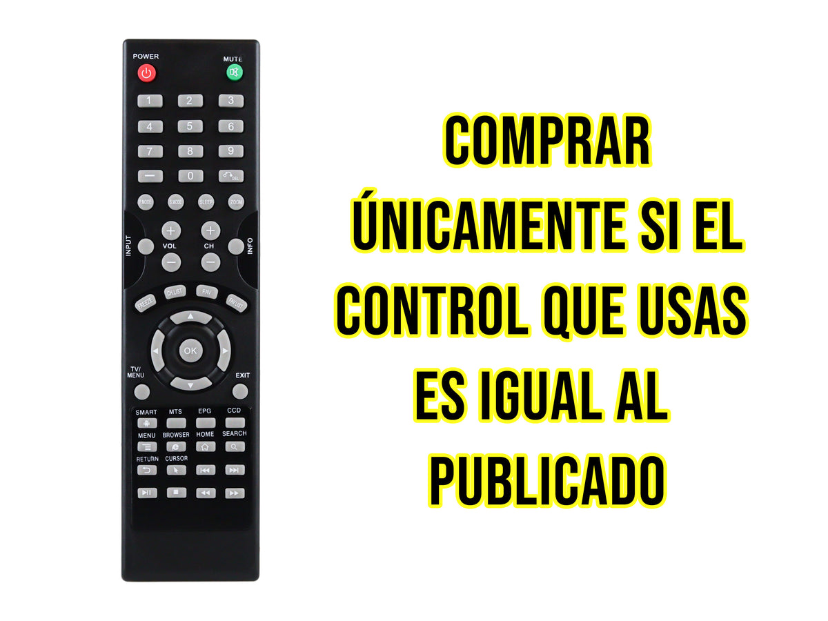 Control Para EBEN Smart TV