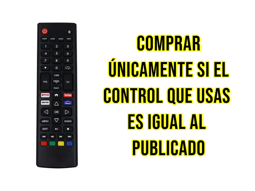 Control Para Vios Smart TV