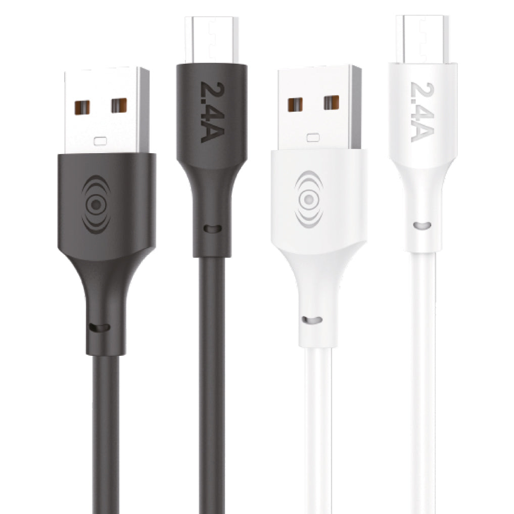 Cable USB a V8 Negro