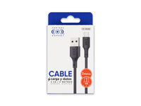 Cable USB a V8 Negro