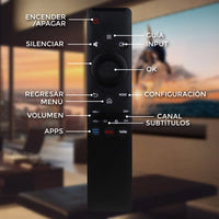 Control Compatible Con Pantalla Vios Smart Tv Directo 4k Negro