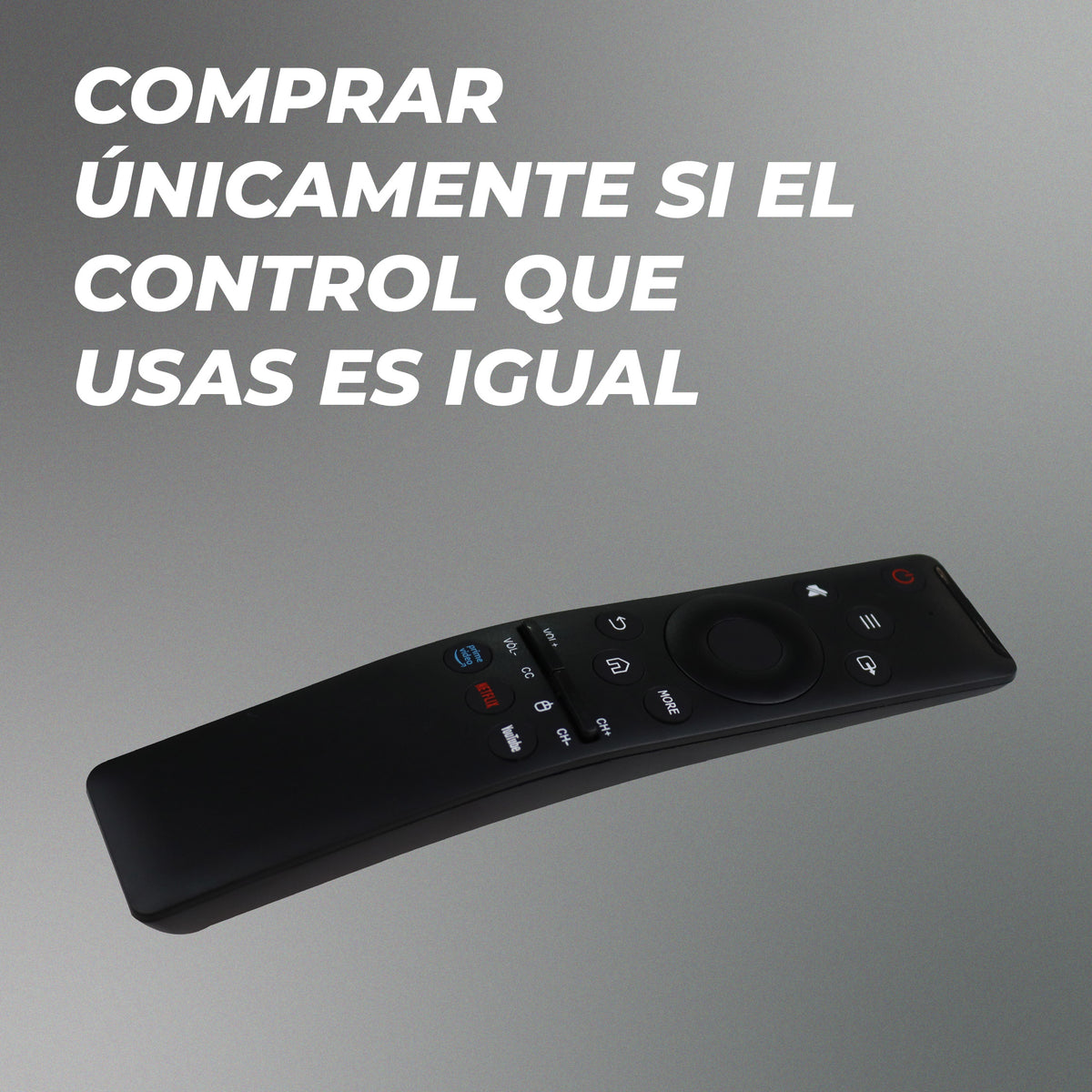 Control Compatible Con Pantalla Vios Smart Tv Directo 4k Negro