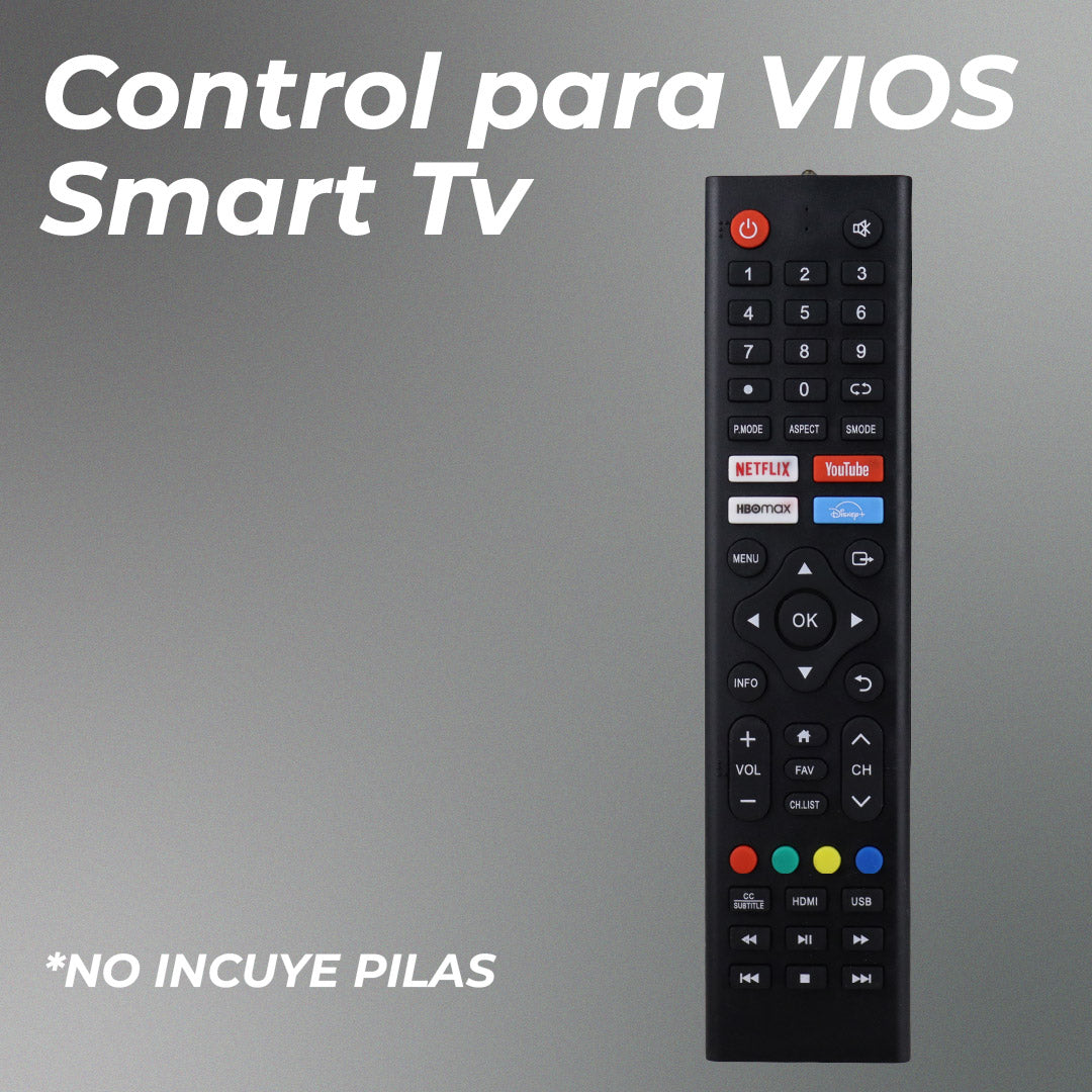 Control Compatible Con Pantalla Vios Smart Tv Netflix