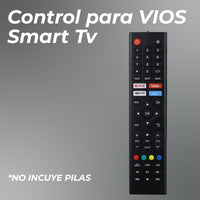 Control Compatible Con Pantalla Vios Smart Tv Netflix