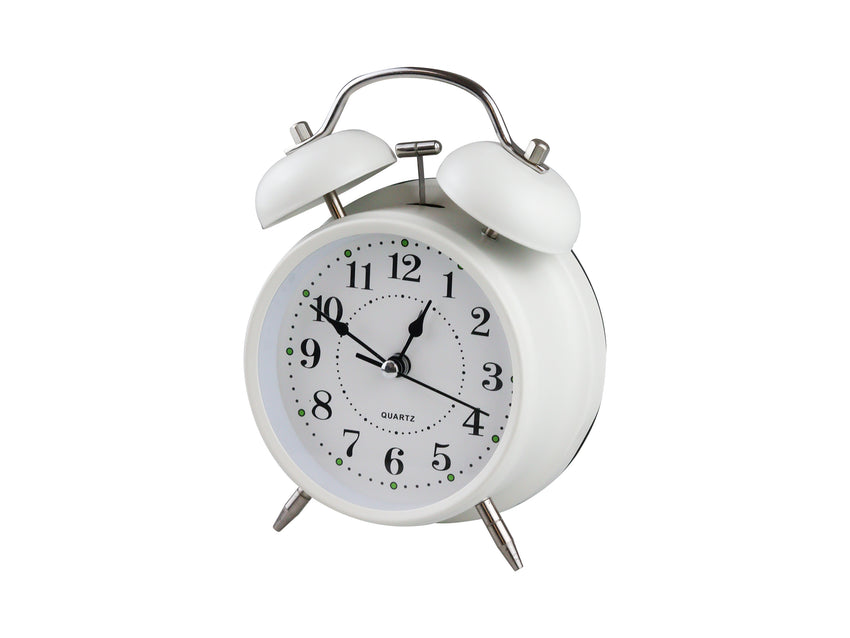 Reloj Despertador Dobleampana - Blanco