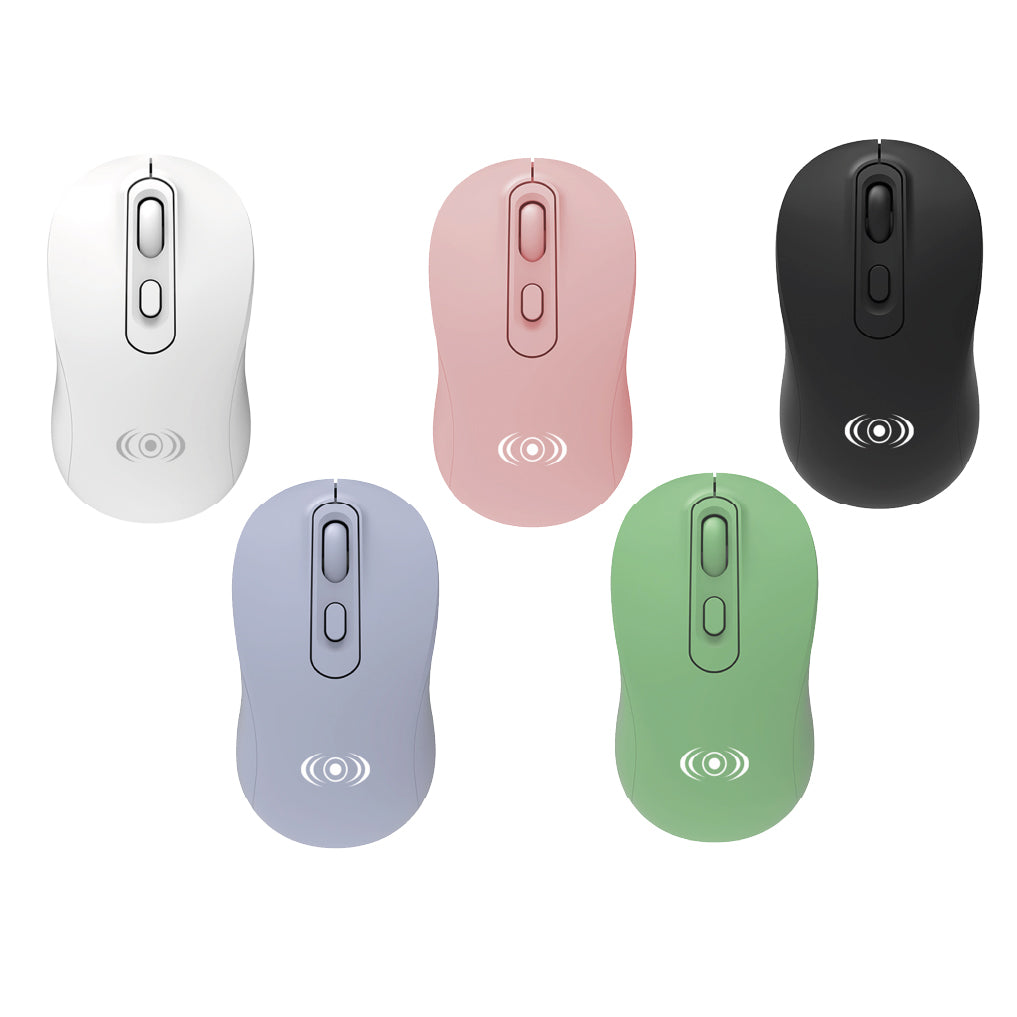 kit mouse colores mas cargador para pilas recargables AA y AAA